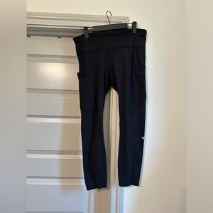 Lululemon fast and free leggings- sz. 10, 25”.